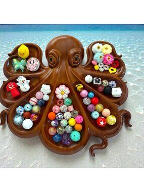 Lot Of 55+ Beads, Focals, & Spacers For Beadable Pens Etc.  #64